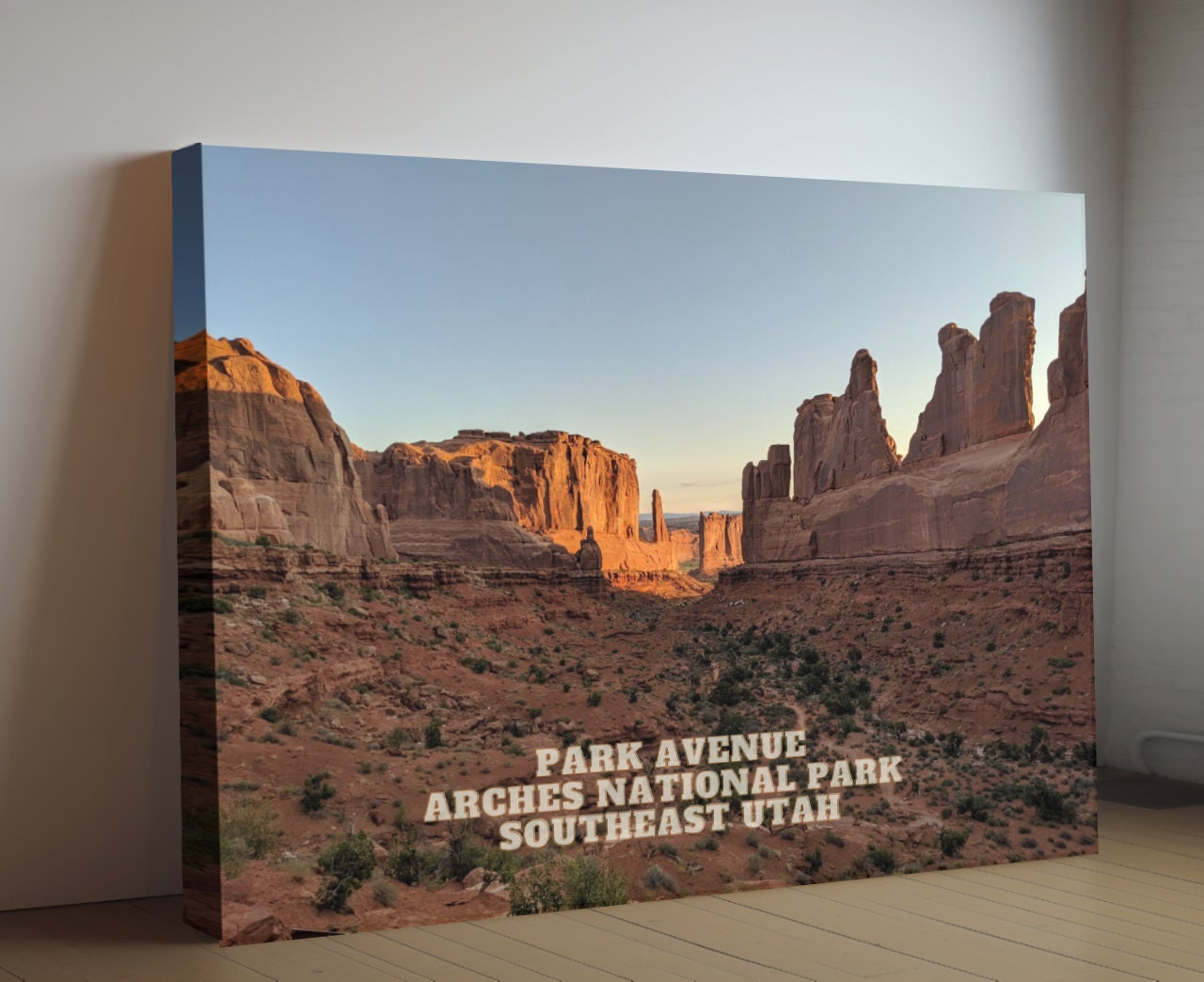 Arches National Park - Park Avenue | National Park Photography | Utah Travel Gift | Canyon Landscape Wall Art | Nature Prints Wall Art Utah