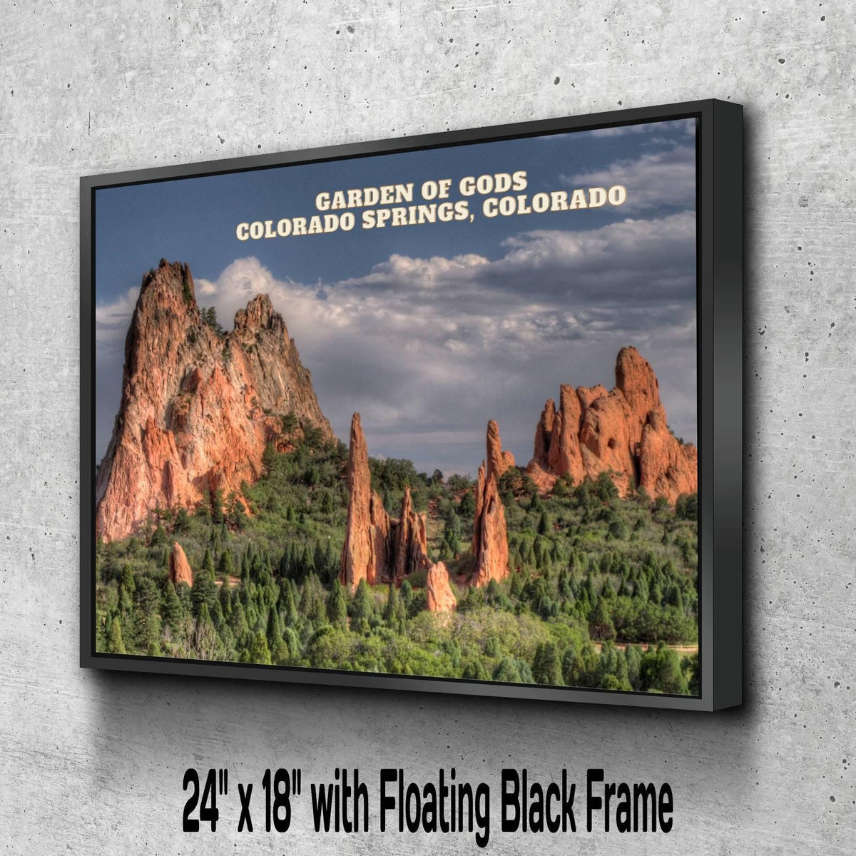 Garden of Gods Canvas Print, Colorado Springs, Colorado Wall Art, High Quality Scenic Photography - Professional Landscape Photography