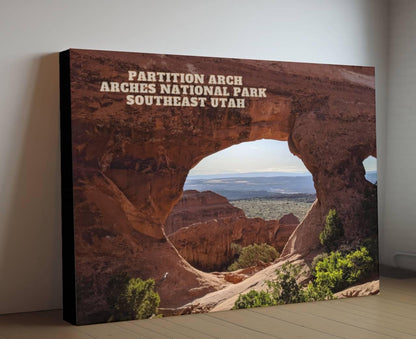 Partition Arch - Arches National Park - Park Avenue | National Park Photography | Utah Travel Gift | Canyon Landscape| Nature Prints Utah