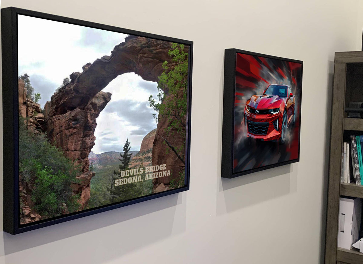Devils Bridge in Sedona, Arizona on Canvas, Arizona Wall Art, Travel Gift, Framed Canvas Print, Sedona Poster Print, Sedona Wall Decor USA