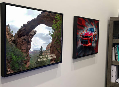 Devils Bridge in Sedona, Arizona on Canvas, Arizona Wall Art, Travel Gift, Framed Canvas Print, Sedona Poster Print, Sedona Wall Decor USA