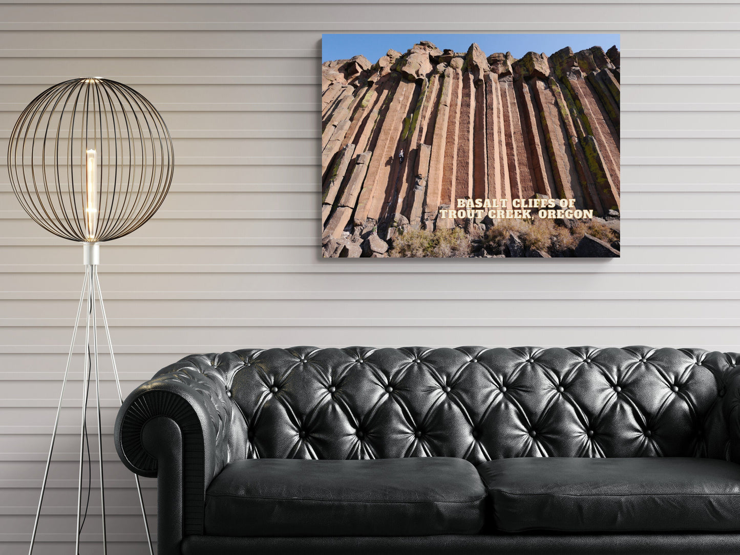 Basalt Cliffs of Trout Creek, Oregon - Landscape Photography | Travel Gift | Climbing Art Prints | Oregon Art Print