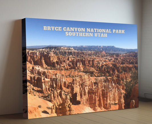 Bryce Canyon National Park - Southern Utah Photography | Utah Travel Gift | Poster Gift National Utah Print, Utah Poster, Desert Wall Art