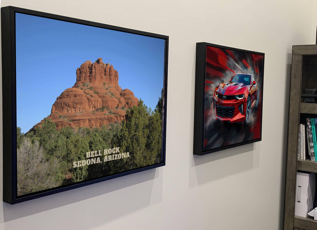 Bell Rock in Sedona, Arizona on Canvas, Arizona Wall Art, Travel Gift, Framed Canvas Print, Sedona Poster Print, Sedona Wall Decor USA