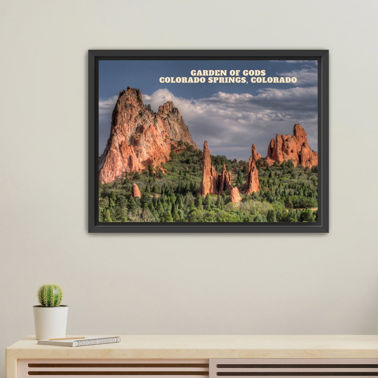 Garden of Gods Canvas Print, Colorado Springs, Colorado Wall Art, High Quality Scenic Photography - Professional Landscape Photography