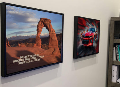 Delicate Arch - Arches National Park - Park Avenue | National Park Photography | Utah Travel Gift | Canyon Landscape| Nature Prints Utah